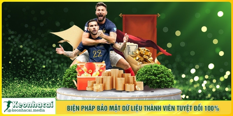 Biện pháp bảo mật dữ liệu thành viên tuyệt đối 100%