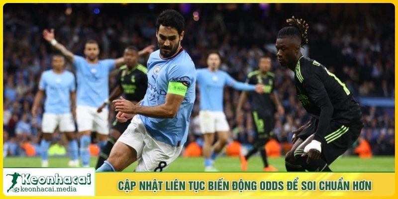 Cập nhật liên tục biến động odds để soi chuẩn hơn