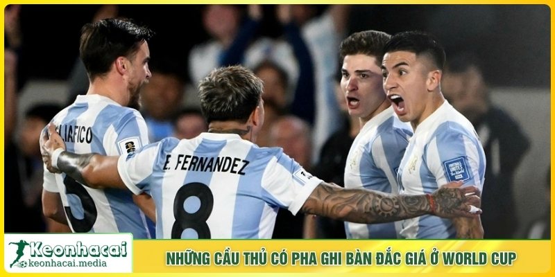 Những cầu thủ có pha ghi bàn đắt giá ở World Cup