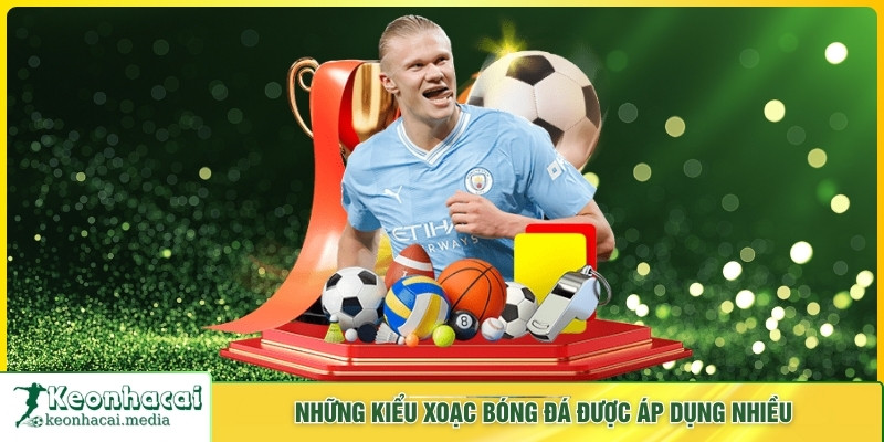 Những kiểu xoạc bóng đá được áp dụng nhiều