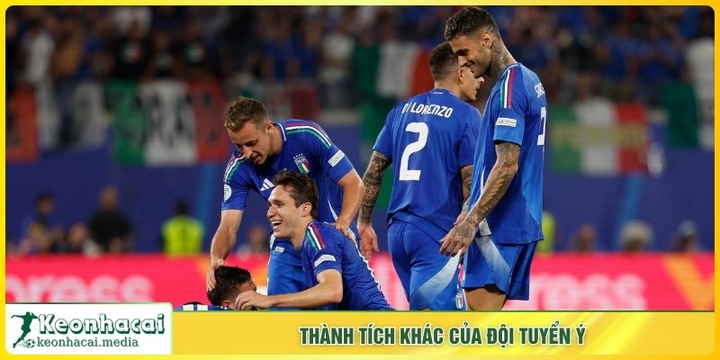 Thành tích khác của đội tuyển Ý