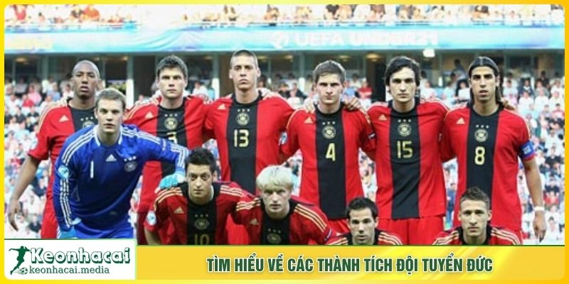 Tìm hiểu về các thành tích đội tuyển Đức